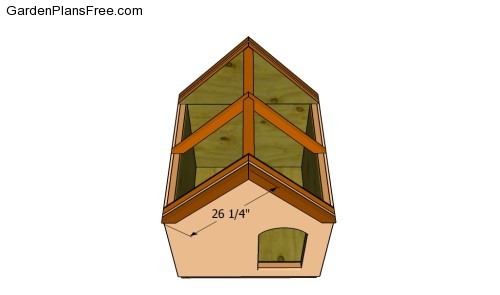 Dog House Roof Plans | Free Garden Plans - How to build garden projects