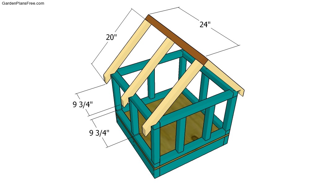 Small Dog House Plans | Free Garden Plans - How to build garden projects