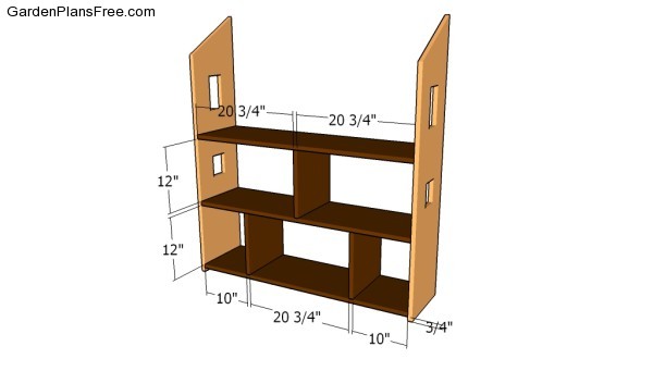 Building the shelves