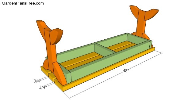 Fitting the seat slats