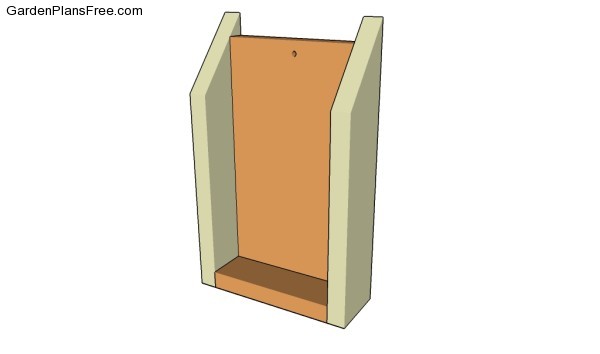 Building the frame of the bird feeder