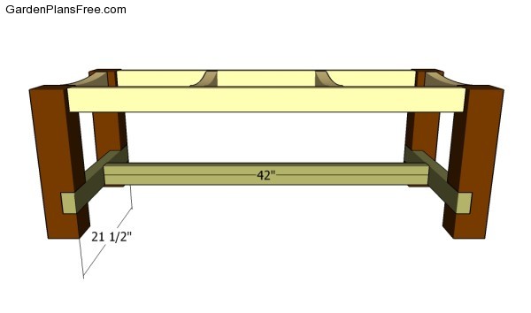 Fitting the bottom braces