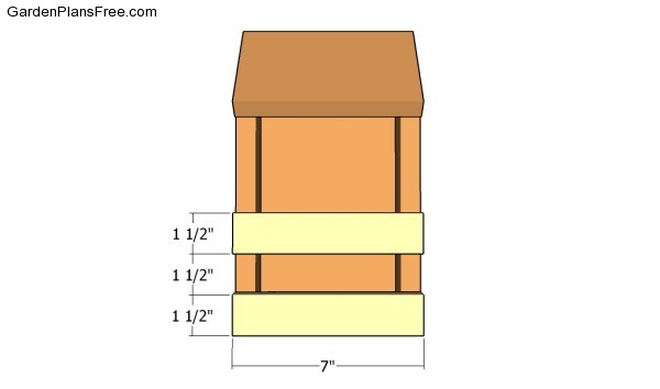 Fitting the front supports