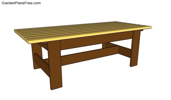 Free coffee table plans