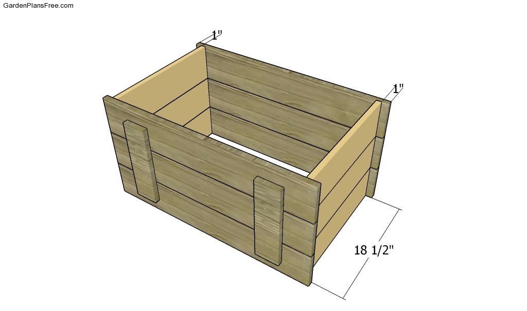 Treasure Chest Plans | Free Garden Plans - How to build garden projects