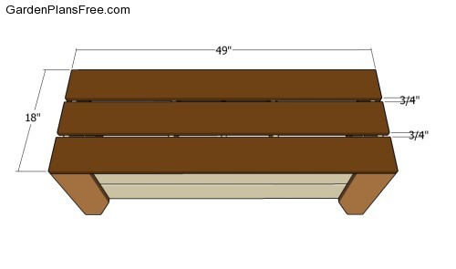 Garden Bench Plans | Free Garden Plans - How to build garden projects