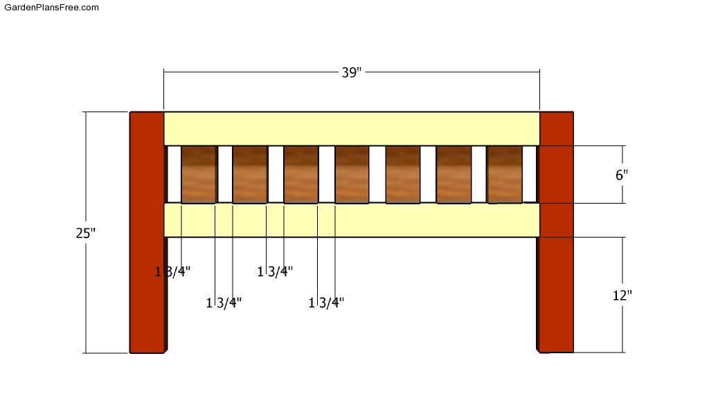 Twin Bed Plans | Free Garden Plans - How to build garden projects