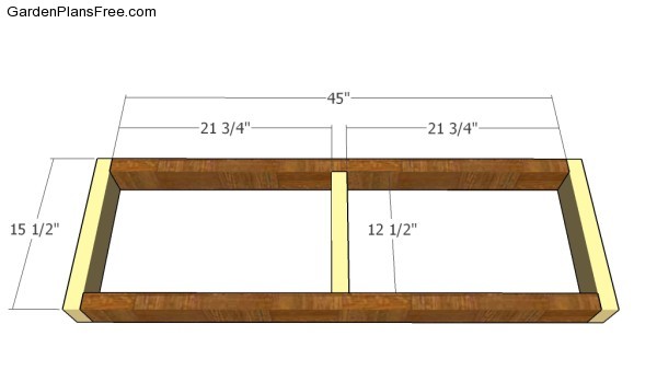 Building a the seat frame