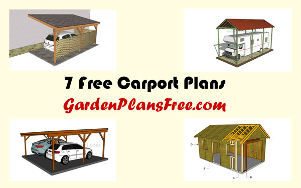 7 Planuri Carport gratuite