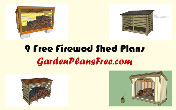 16 Free Firewood Storage Shed Plans Free Garden Plans How To