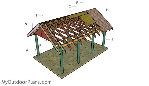 Building-a-single-car-carport