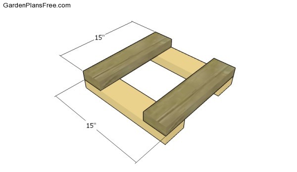 Assembling the planters