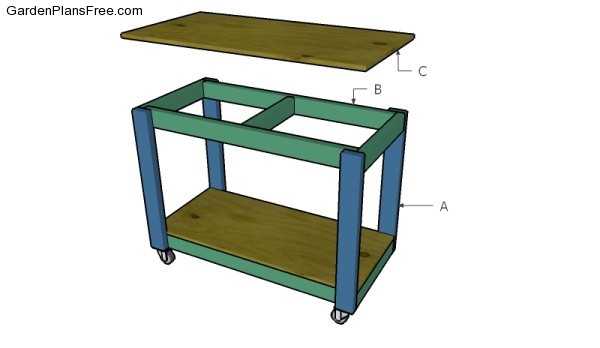2x4 Workbench Plans | Free Garden Plans - How to build 