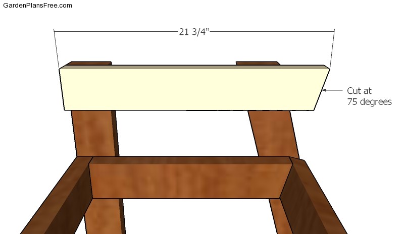 Double Chair Bench Plans | PDF Download | GardenPlansFree