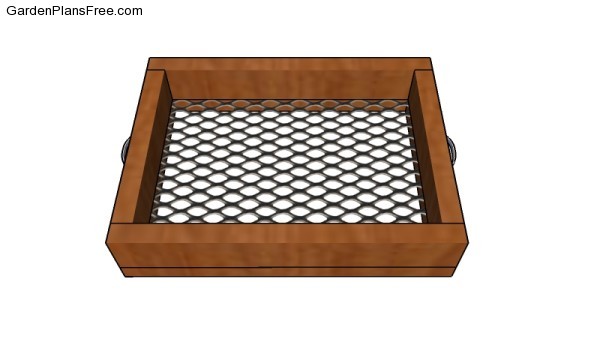 How to build a compost sifter