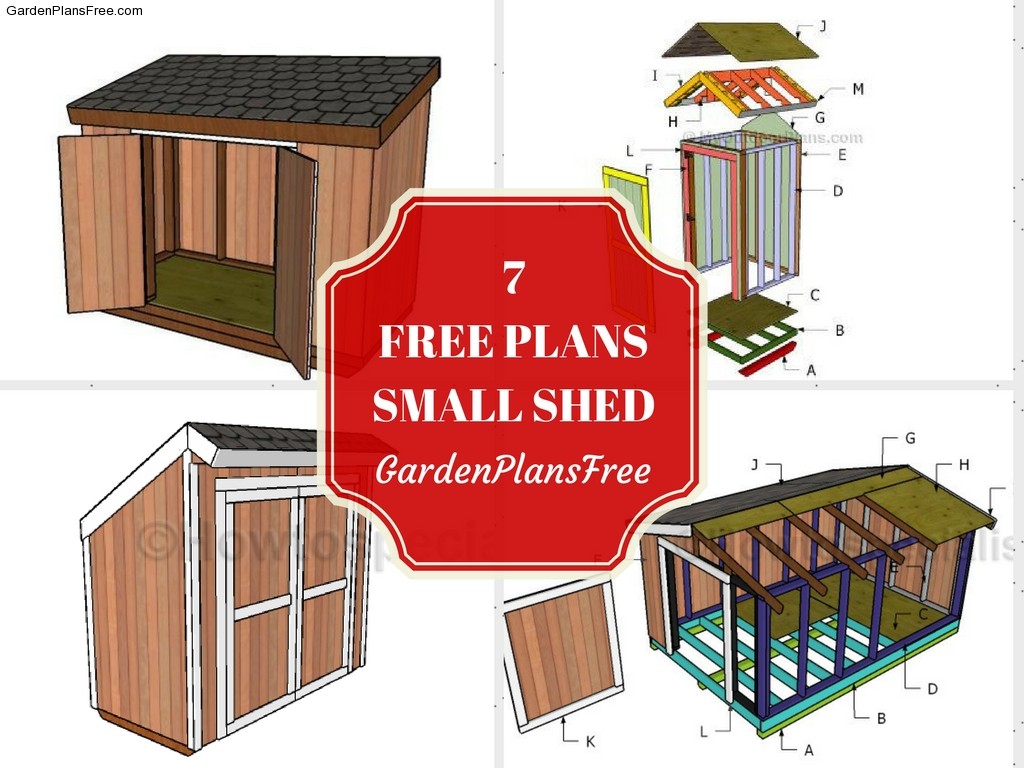 13 Free Small Garden Shed Plans How To Build Projects