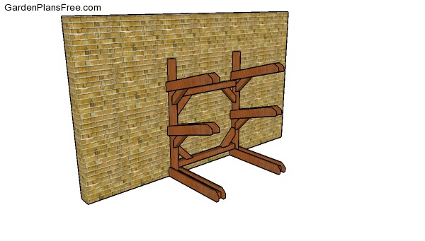 Wooden Kayak Rack - Free DIY Plans