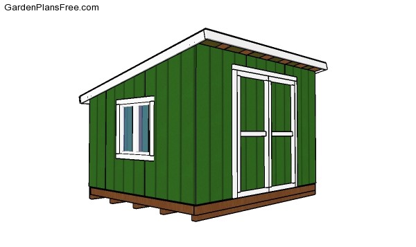 10x12 Lean To Shed Plans Pdf Free Garden How Build Projects - Do It Yourself Diy Shed Plans Pdf