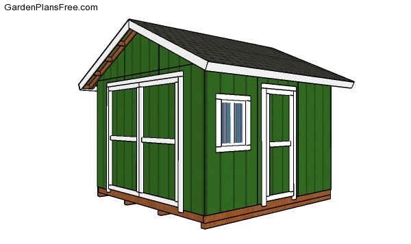 12x12 Shed tervek