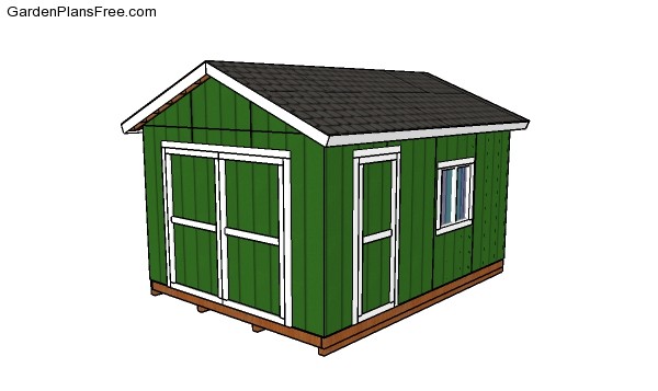 12x16 Storage Shed Plans