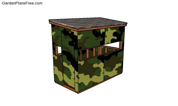 4x8 Deer Stand Plans 