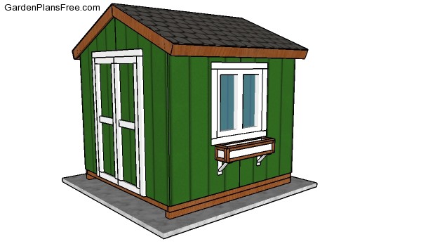 8x8 Garden Shed Plans
