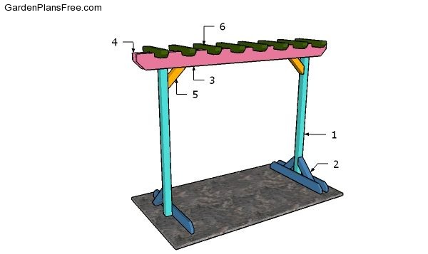 Building a swing stand