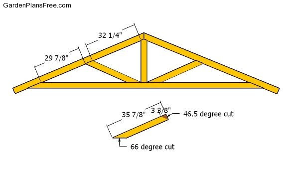 Building the diagonal braces