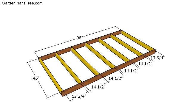 Building the floor frame