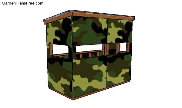 Deer Stand Plans 4x8