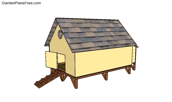 Easy chicken coop plans