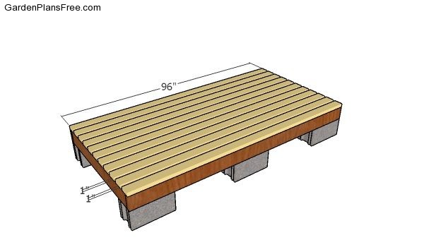 Fitting the floor boards