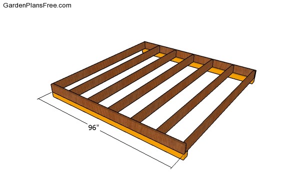 8x8 Garden Shed Plans - Free Online - PDF Download