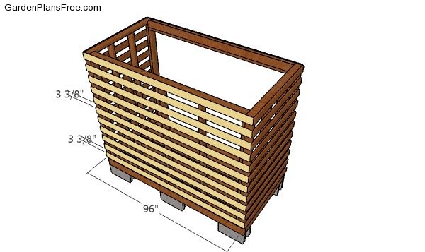 Front and back slats