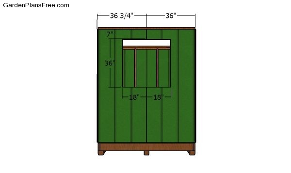 Side siding panels