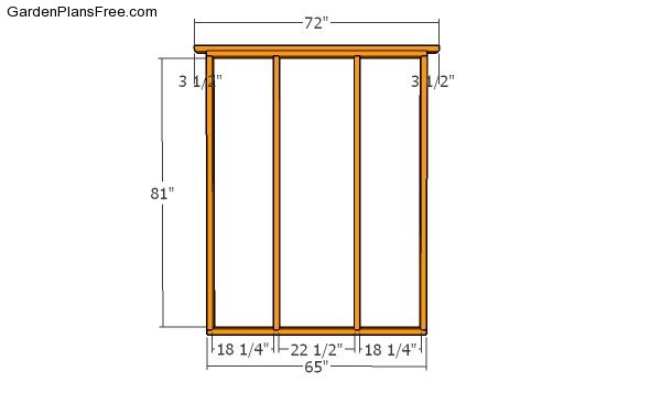 Side wall frame