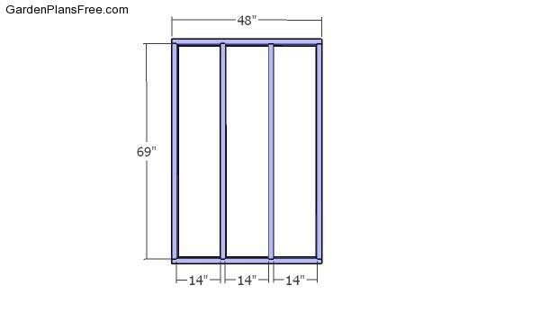 Side wall frame