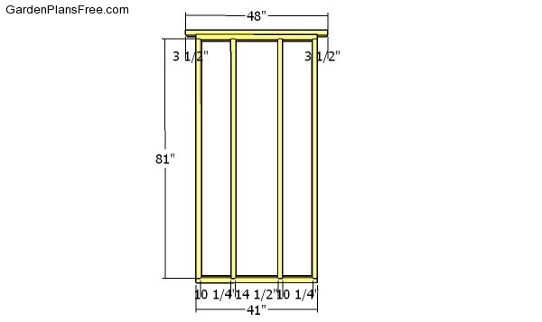 4x8 Lean to Shed Plans Free Garden Plans - How to build 