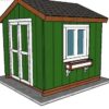 8x8 Garden Shed Plans