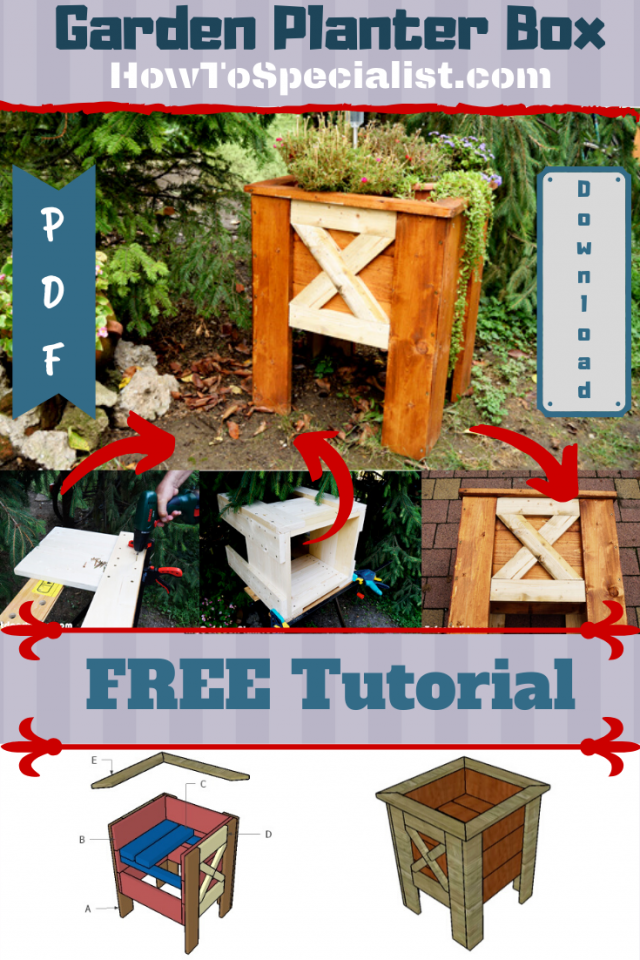 How to build a garden planter box