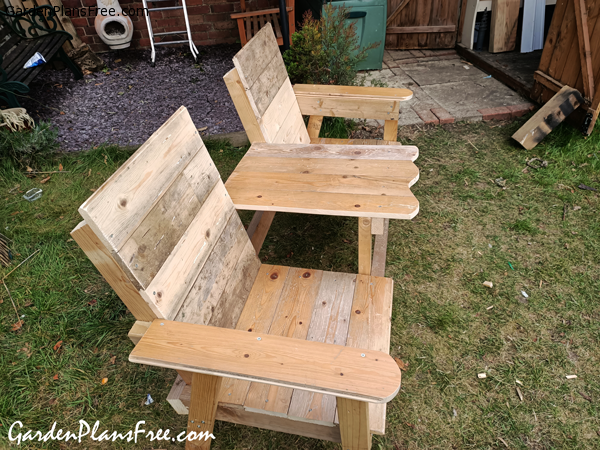 DIY-Double-Chair-Bench