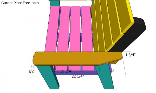 Fitting the armrests