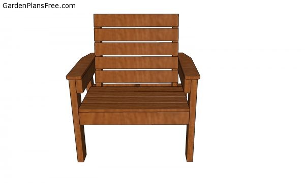 Garden chair plans