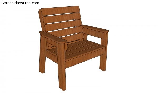 How to build a garden chair