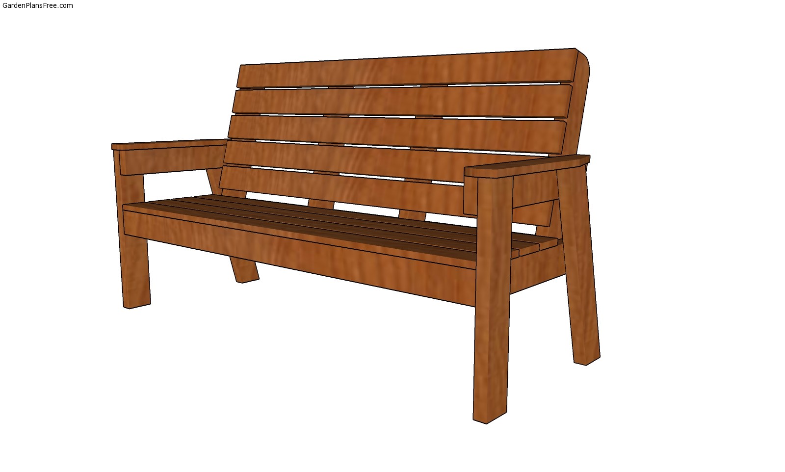 Patio Bench Plans Free Pdf Download Free Garden Plans How To