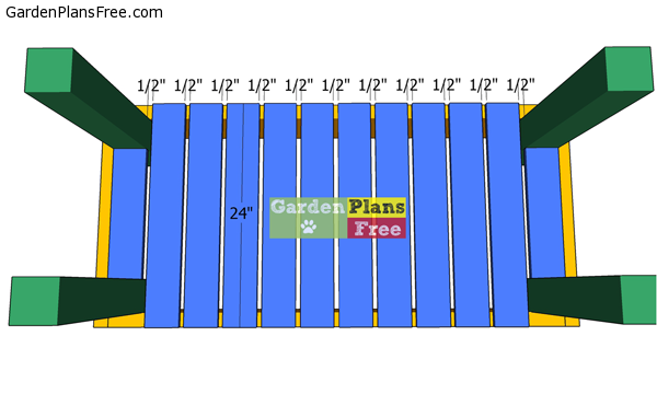 Fitting-the-bottom-slats