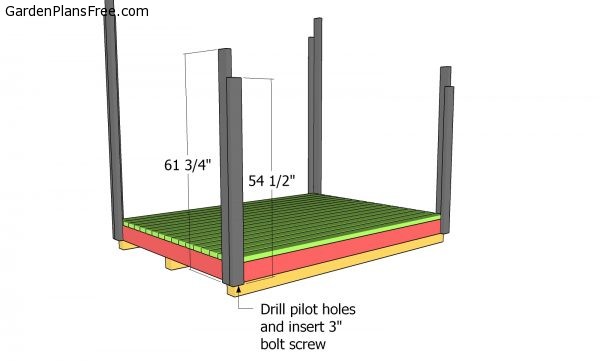 Fitting the posts