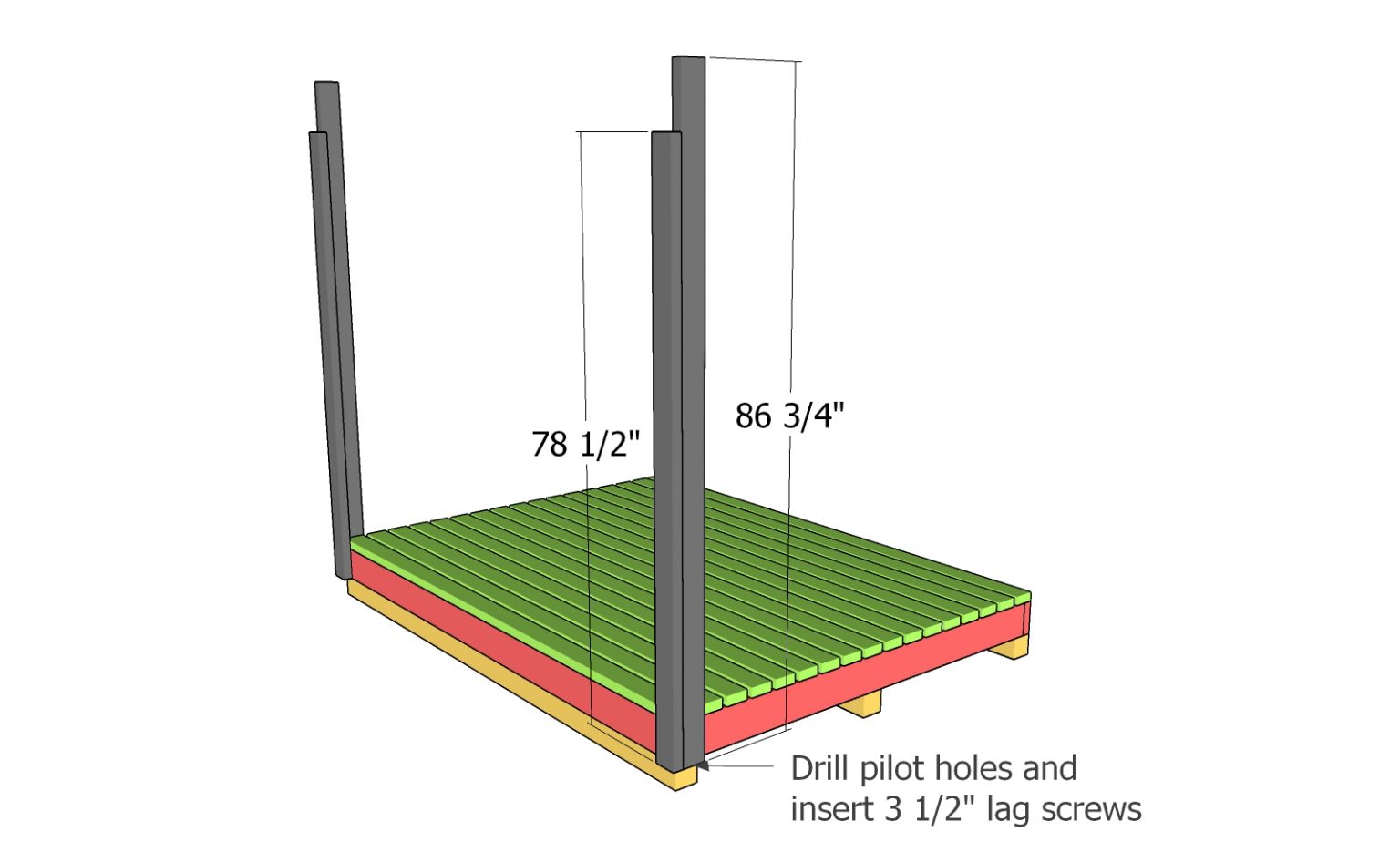 2 Cord Firewood Shed - Free DIY Plans | Free Garden Plans - How to ...