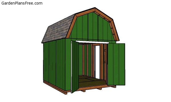 How to build a 10x12 barn shed