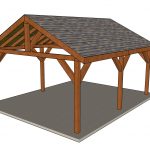 20x30 Gable Pavilion - Free DIY Plans | Free Garden Plans - How to ...